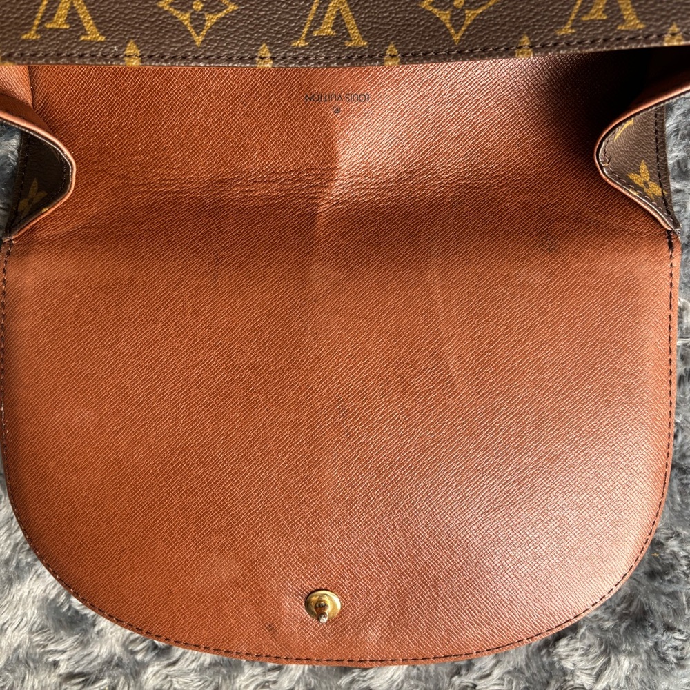 Louis Vuitton Vintage St.Cloud GM Brown Monogram Crossbody Bag - Picture 9 of 10
